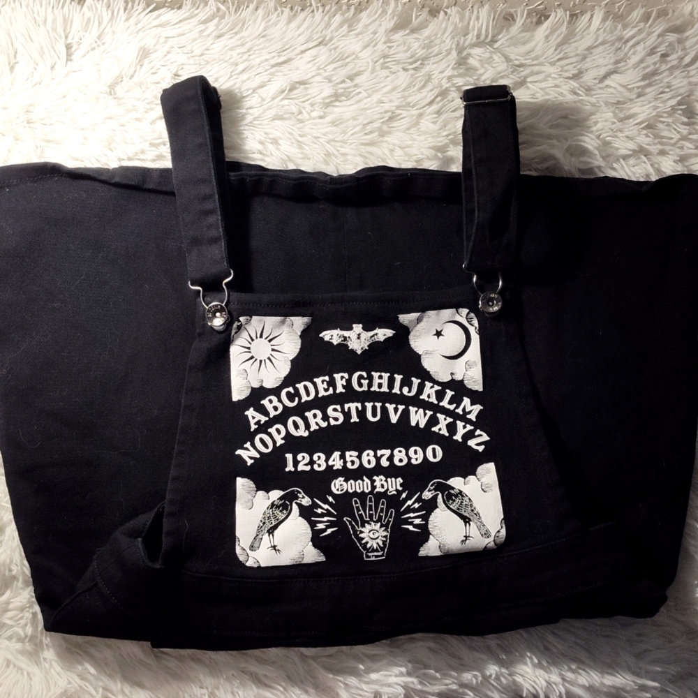 Hot Topic Ouija Board Skirt Overalls